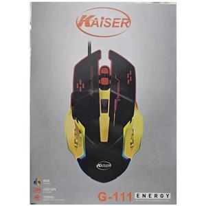 موس سیمی KAISER G-111 ENERGY مخملی مات