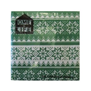 گراهام دستمال کاغذی 20 عددی 2 لایه طرح ستاره دار سبز