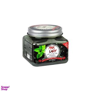 اسکراب لایه بردار پوست مکس لیدی (Max lady) حاوی عصاره ذغال و نعنا حجم 300 میلی‌لیتر