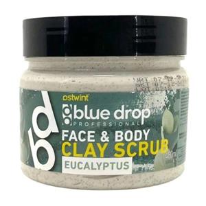 اسکراب خاک رس بلو دراپ استیونت مناسب صورت و بدن با عصاره اکالیپتوس 480 میلی لیتر