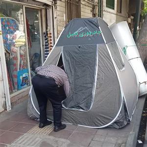 چادر مسافرتی برزنت برنو کف ضخیم ارتفاع بلند