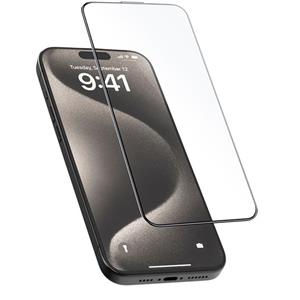 گلس آسان نصب گرین لاین مدل Picasso 3D برای اپل iPhone 15 Pro Max (دارای کیت نصب)