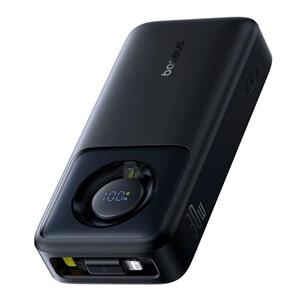 پاوربانک 30 وات 20000 با کابل متصل لایتنینگ بیسوس Baseus Nomos Power Bank PPLSL01-20