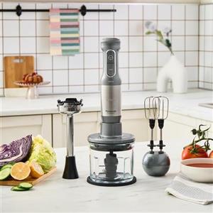 غذاساز سه کاره کاراجا Mastermaid Prosteel طوسی 1000 وات