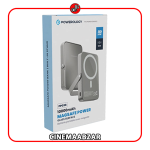 پاوربانک پاورولوژی مدل Magsafe 10000 mAh 20W بژ