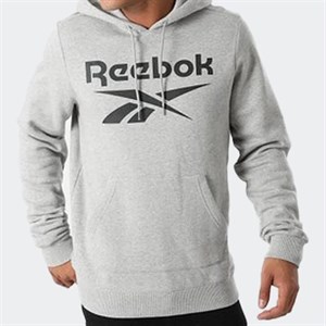 هودی مردانه ریباک مدل IDENTITY HOODIE GREY