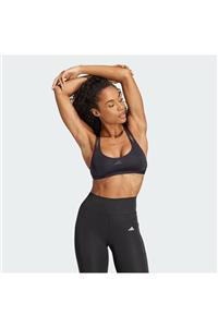 نیم تنه زنانه آدیداس مدل YOGA STUDIO LIGHT-SUPPORT EARTH BRA