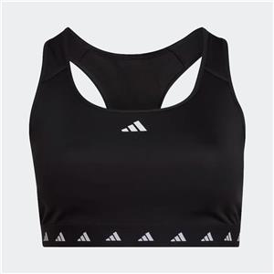 نیم تنه سایز بزرگ زنانه آدیداس مدل POWERREACT TRAINING MEDIUM-SUPPORT TECHFIT BRA (PLUS SIZE)