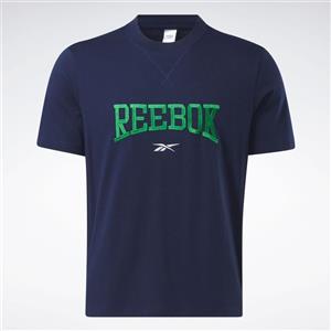 تیشرت مردانه ریباک مدل classics varsity t-shirt