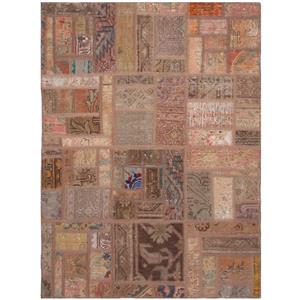 کلاژ فرش دستبافت یک متری فرش هریس کد 101184