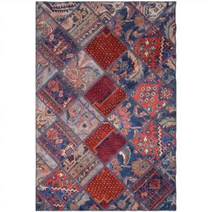 کلاژ فرش دستبافت یک و نیم متری فرش هریس کد 101189