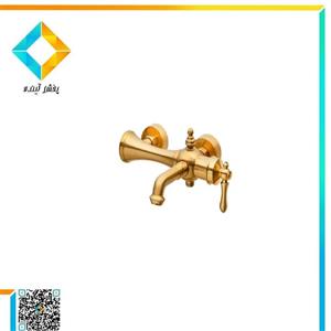 ست شیرآلات - شیر حمام برند نوبل (nobel) مدل آپولو رنگ طلا مات