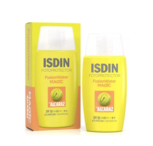 کرم ضد آفتاب ایزدین SPF50 فیوژن واتر مجیک آلکاراس