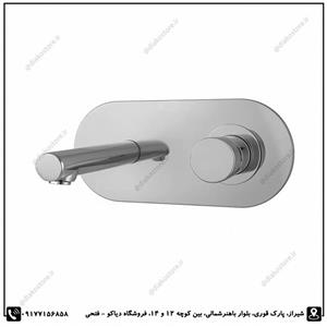 شیر روشویی راسان مدل رناتا پلاس کروم مات