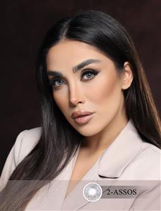 لنز چشم فصلی کانفست رنگ( ASSOS)شماره 02 کد950