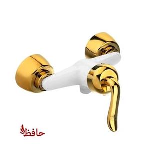 شیر توالتی مدل قاصدک قاجاری سفید طلایی