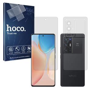 گلس صفحه نمایش و پشت گوشی ویوو X70 Pro Plus مدل مات برند هوکو کد SS