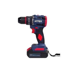 دریل پیچ گوشتی چکشی براشلس شارژی AC-3121BL اکتیو (21 ولت)