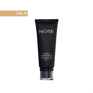 کرم پودر نوت – لومینوس آبرسان شماره 10 | Note Luminous Moisturizing SPF15 Foundation