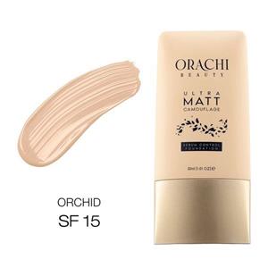 کرمپودر آرایشی تیوپی کرم پودر 30 میل در 6 رنگ حاوی نیاسین آمید و سبیوم اوراچی ORACHI ایتالیایی
