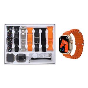 پک ساعت هوشمند i90 ULTRA 2 MAX SUIT طلایی MMS