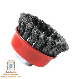 برس کاسه ای بافته 80×20 جهان برس مدل 0039
