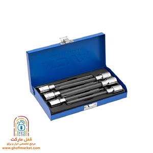 جعبه بکس آلن ستاره ای 6 پارچه بلند با درایو 1.2 اینچ نووا مدل NTS-7015