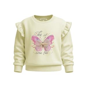 بلوز دخترانه برند لیتل توتو مدل پاپیون رنگ کرم