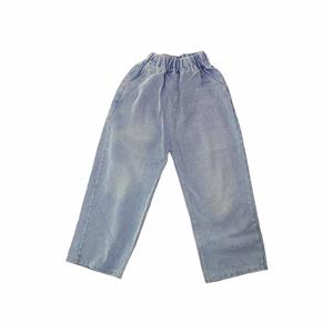 شلوار جین بچگانه اسپرت برند fashion مدل بگ رنگ آبی