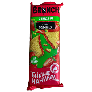 بیسکویت غلات رژیمی سبوس دار با مغز توت فرنگی