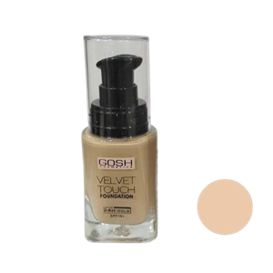 کرم پودر پمپی 24ساعته مخملی SPF10  گاش 34میل کد 401