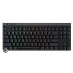 کیبورد بی سیم گیمینگ لاجیتک Logitech G515 Lightspeed TKL Wireless - سوییچ قهوه ای