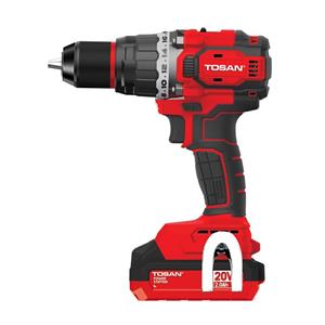 دریل پیچ گوشتی شارژی چکشی براشلس 20 ولت مدل 9620BHS توسن