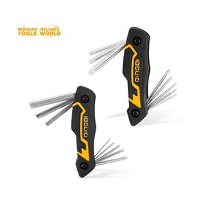 ست دوقلو آچار ستاره و آچار آلن دینگی مدل17005