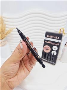 خط چشم ماژیکی دوطرفه استامپی کایلی KAIYALI-مدل گل