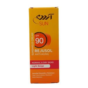 آردن کرم ضد آفتاب SPF90 پوست های معمولی و خشک با خاصیت ضد چروک (بژ روشن)