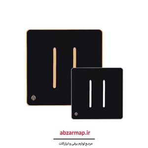 کلید دو پل مدل یاقوت بژ آسیا الکتریک