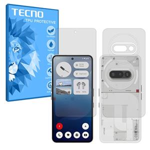 گلس صفحه نمایش و پشت گوشی ناتینگ فون 3a مدل هیدروژلی شفاف برند تکنو کد SS