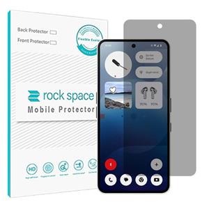 گلس ناتینگ فون 3a Pro مدل نانو هیدروژل پرایوسی برند راک اسپیس کد S