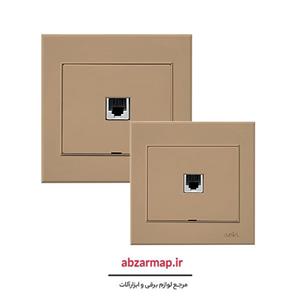 پریز شبکه مدل اریک سفید آسیا الکتریک