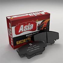 لنت ترمز جلو پراید وانت برند آسیا