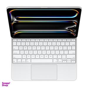 کیبورد تبلت اپل مدل Magic مناسب برای iPad Pro نسل M4 سایز 13 اینچی