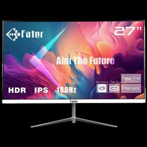 مانیتور گیمینگ فاطر مدل Fater F27-180W1 سایز 27 اینچ