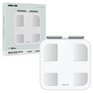 ترازو هوشمند دیجیتالی گرین لاین مدل GNSMBDSCALWH ا Green Lion Smart Body Scale with 8 Electrodes (تک / عمده)