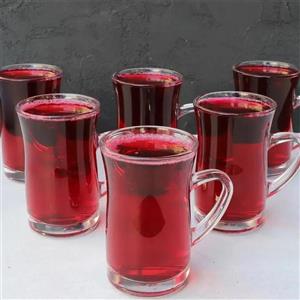 استکان دسته دار  میلا پاشاباغچه ترکیه کد 55613 (ست 6 عددی)