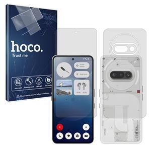 گلس صفحه نمایش و پشت گوشی ناتینگ فون 3a مدل شفاف برند هوکو کد SS