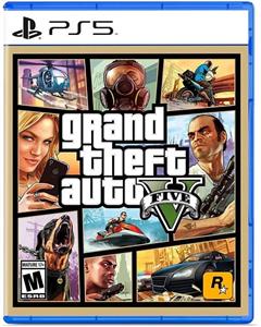 بازی ویدیویی GTA V مناسب کنسول بازی سونی PS5