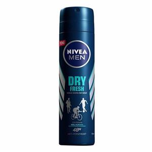 اسپری ضد تعریق نیوآ Nivea مردانه مدل Dry Fresh حجم ۱۵۰ میلی لیتر