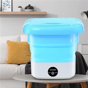 لباسشویی مسافرتی مینی واش تاشو به همراه خشک کن و شیر تخلیه folding washing machine