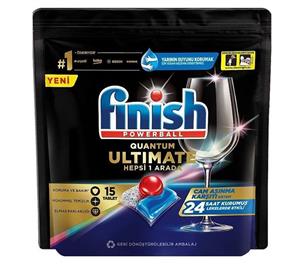 قرص ماشین ظرفشویی فینیش مدل Ultimate Hepsi 1 Arada بسته 15 عددی